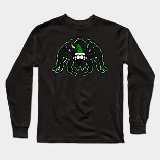 Santa Spider (Green Peppermint 1) Long Sleeve T-Shirt